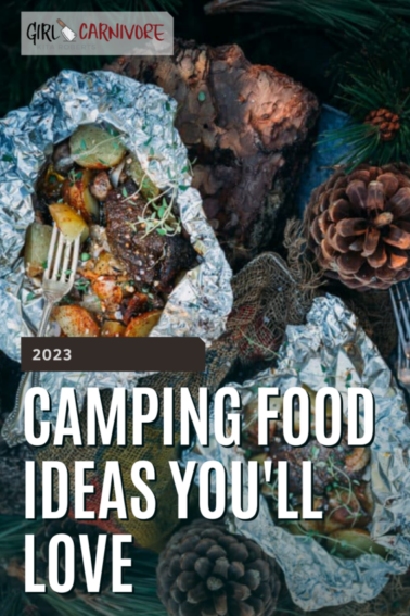 camping food you'll love graphic