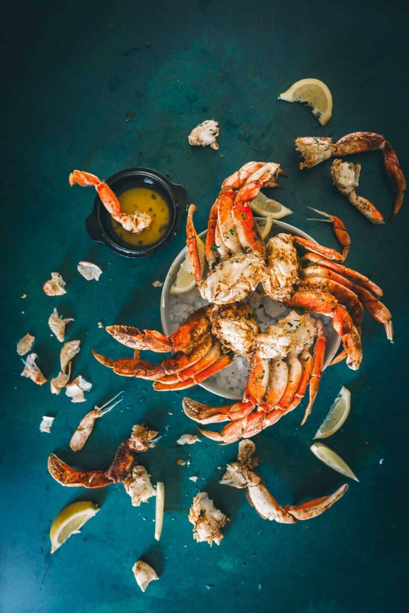 steamed-dungeness-crab-legs-girl-carnivore