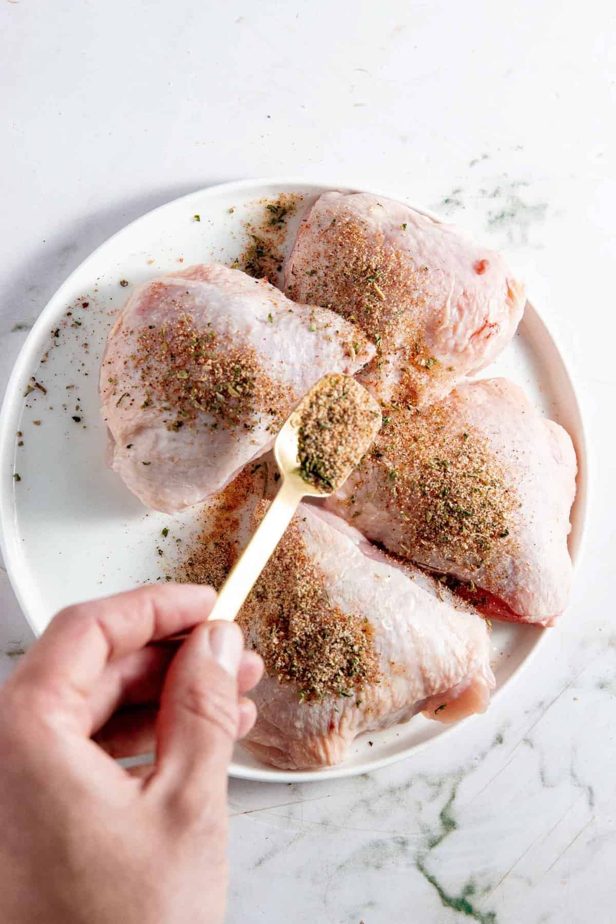 Air Fryer Chicken Thighs - Girl Carnivore