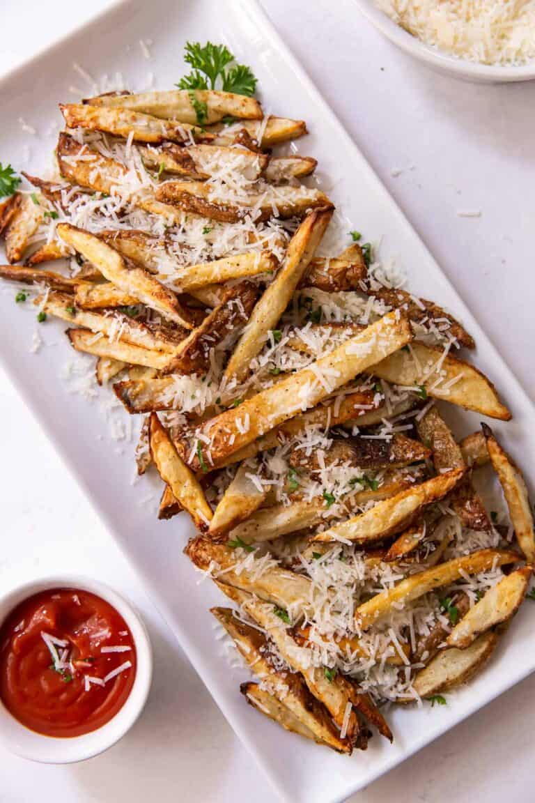 Air Fryer Garlic Parmesan Fries Girl Carnivore