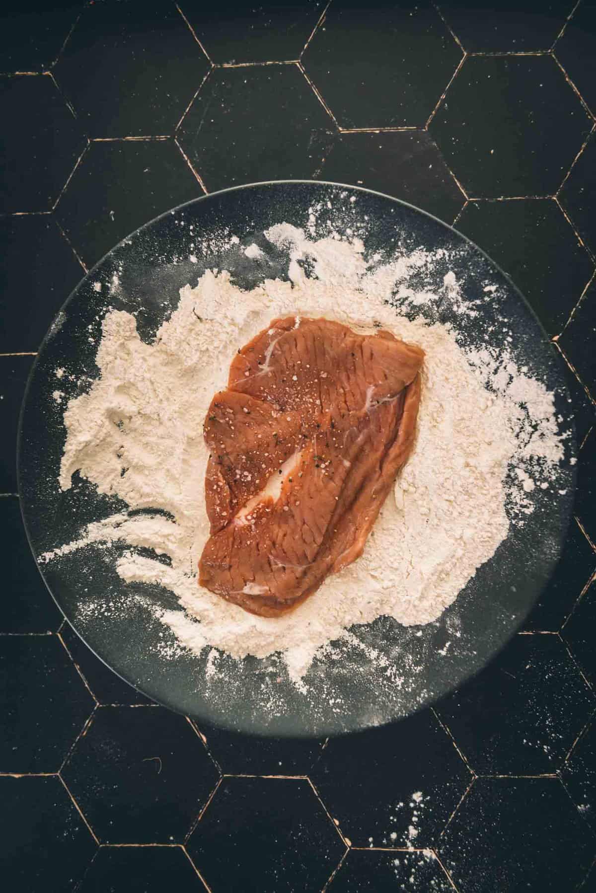 Veal Piccata Girl Carnivore