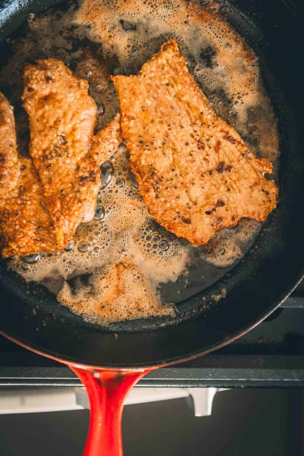 Veal Piccata Girl Carnivore