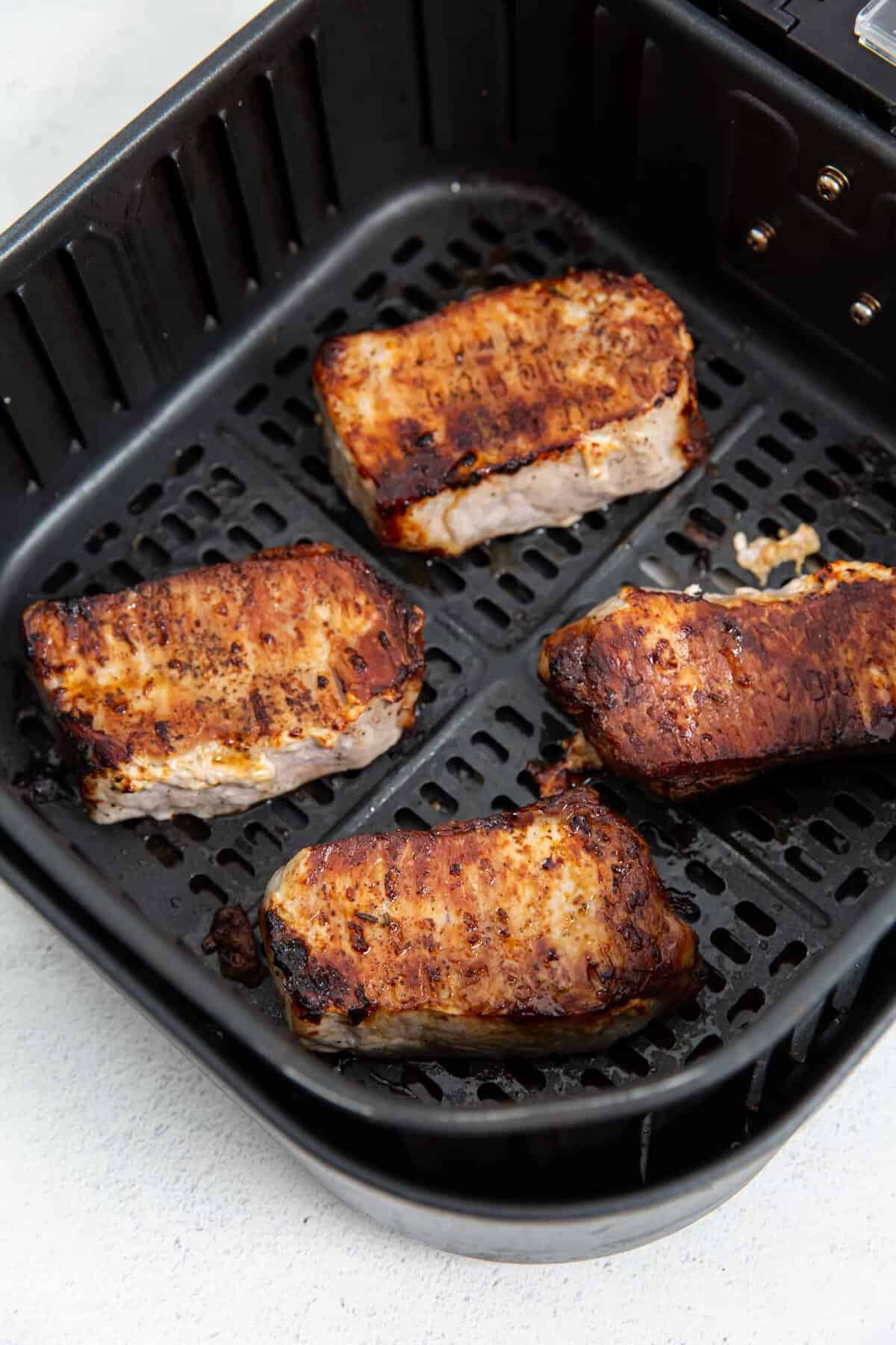 Thick Pork Chops in the Air Fryer Girl Carnivore