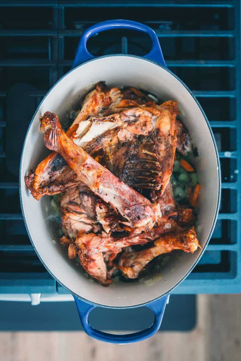 Turkey Carcass Soup Recipe - Girl Carnivore