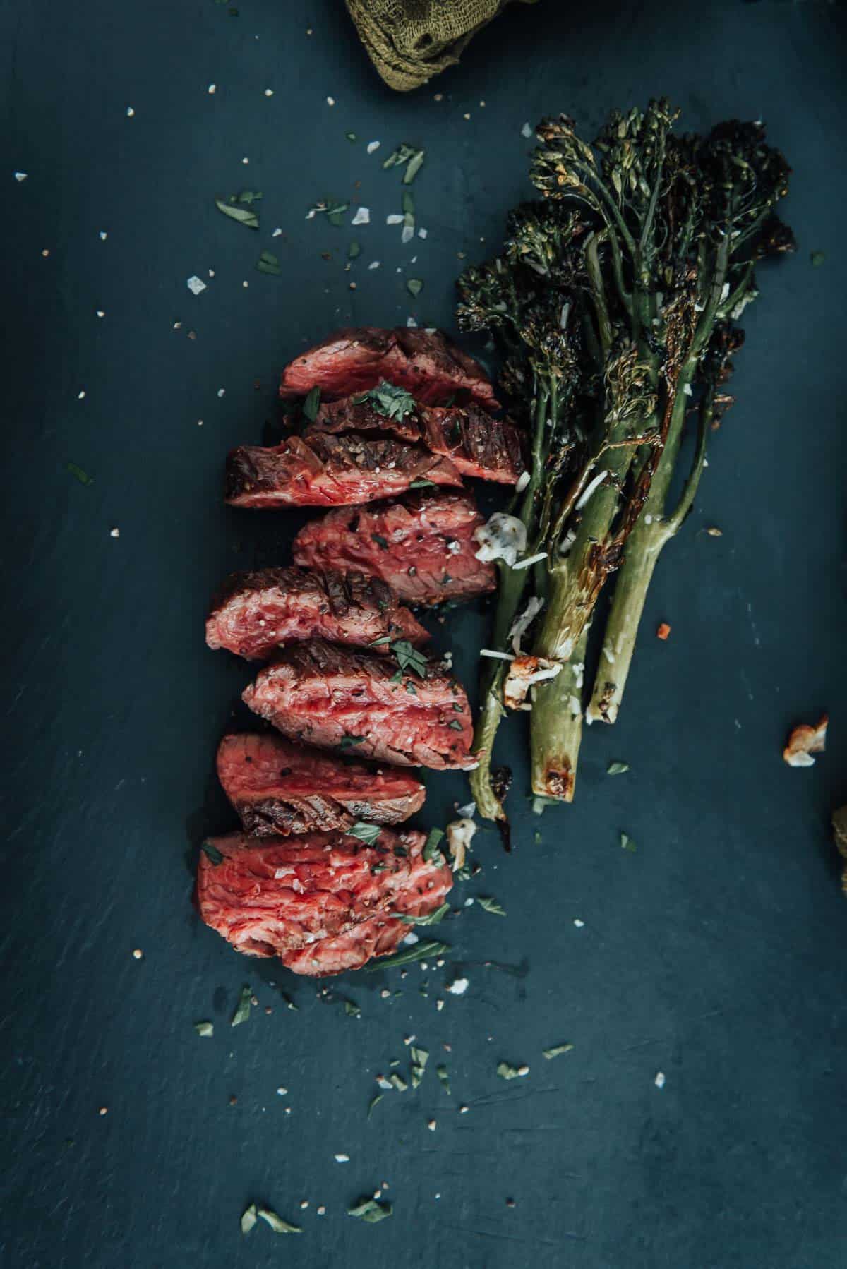 Pan-Seared Hanger Steak Recipe (the best way to cook hanger steak)
