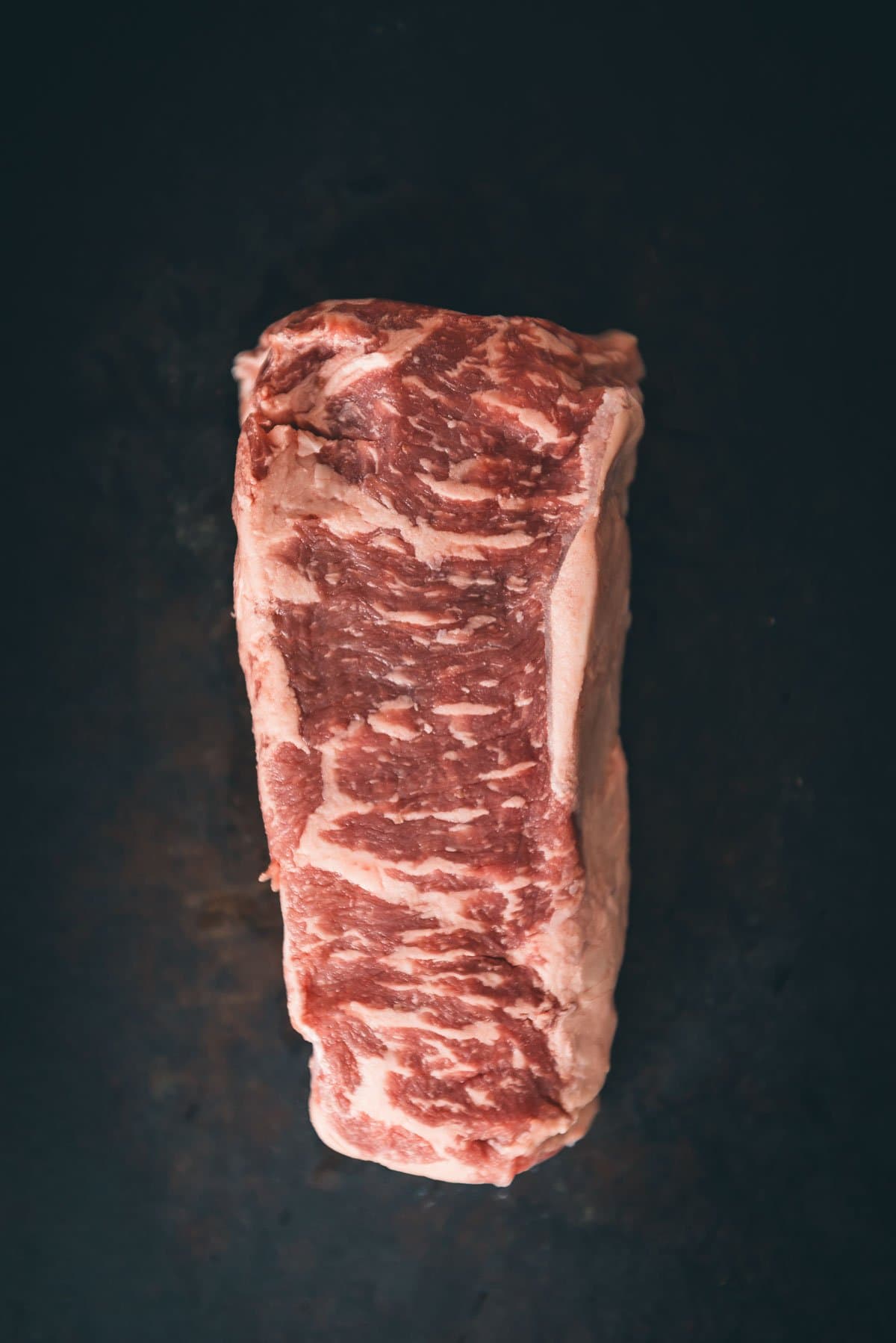Snake River Farms Prime Strip Steak.