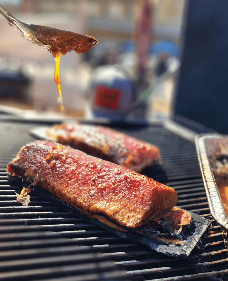 stuffed salmon by Girl Carnivore.