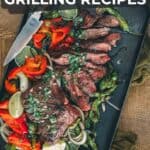 Pinterest image for 75 grilling recipes for the 4th of July.
