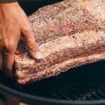 Pinterest image for the best woods for smoking beef.