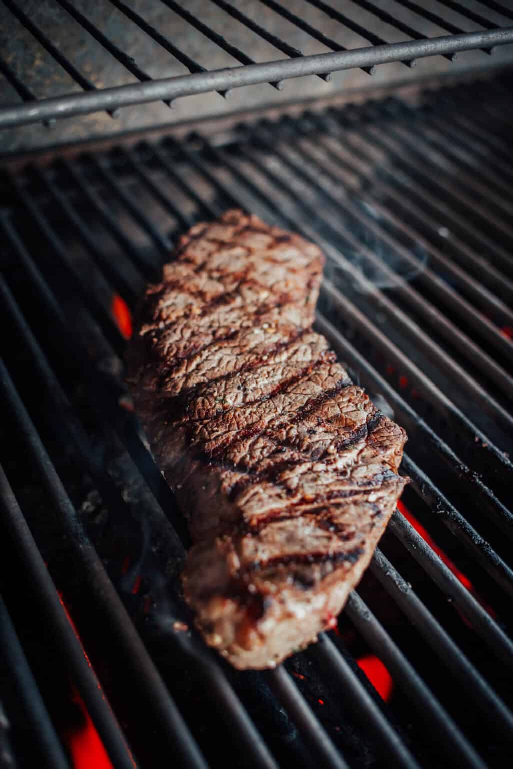 How to Grill London Broil Recipe + Marinade - Girl Carnivore