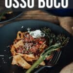 Pinterest image for osso buco.