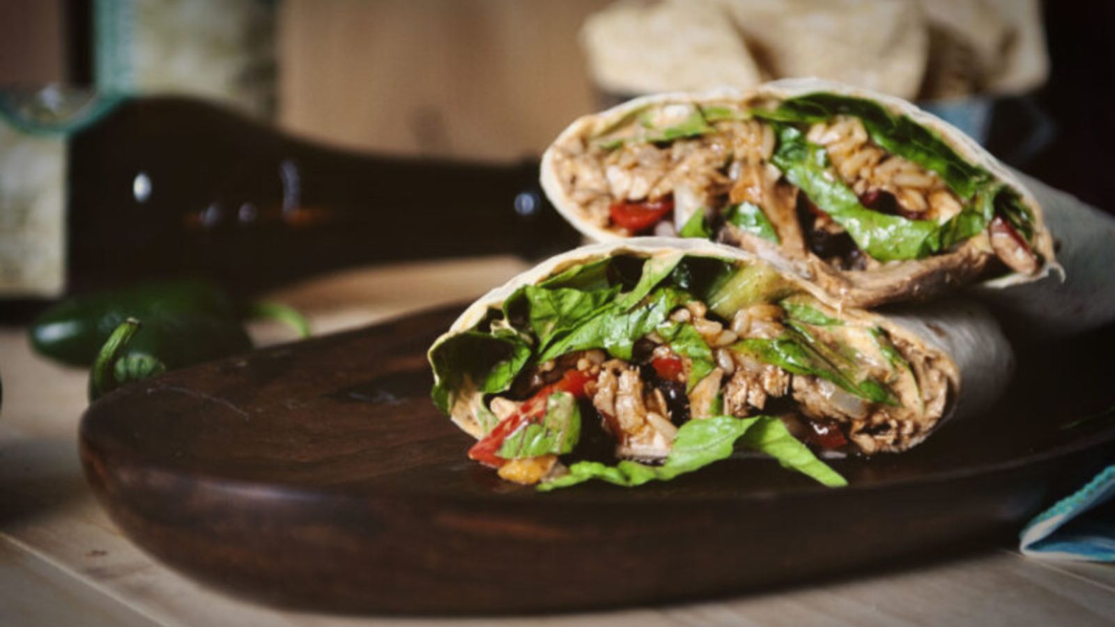 Turkey burritos filled with seasoned turkey and wrapped for easy weeknight meals.