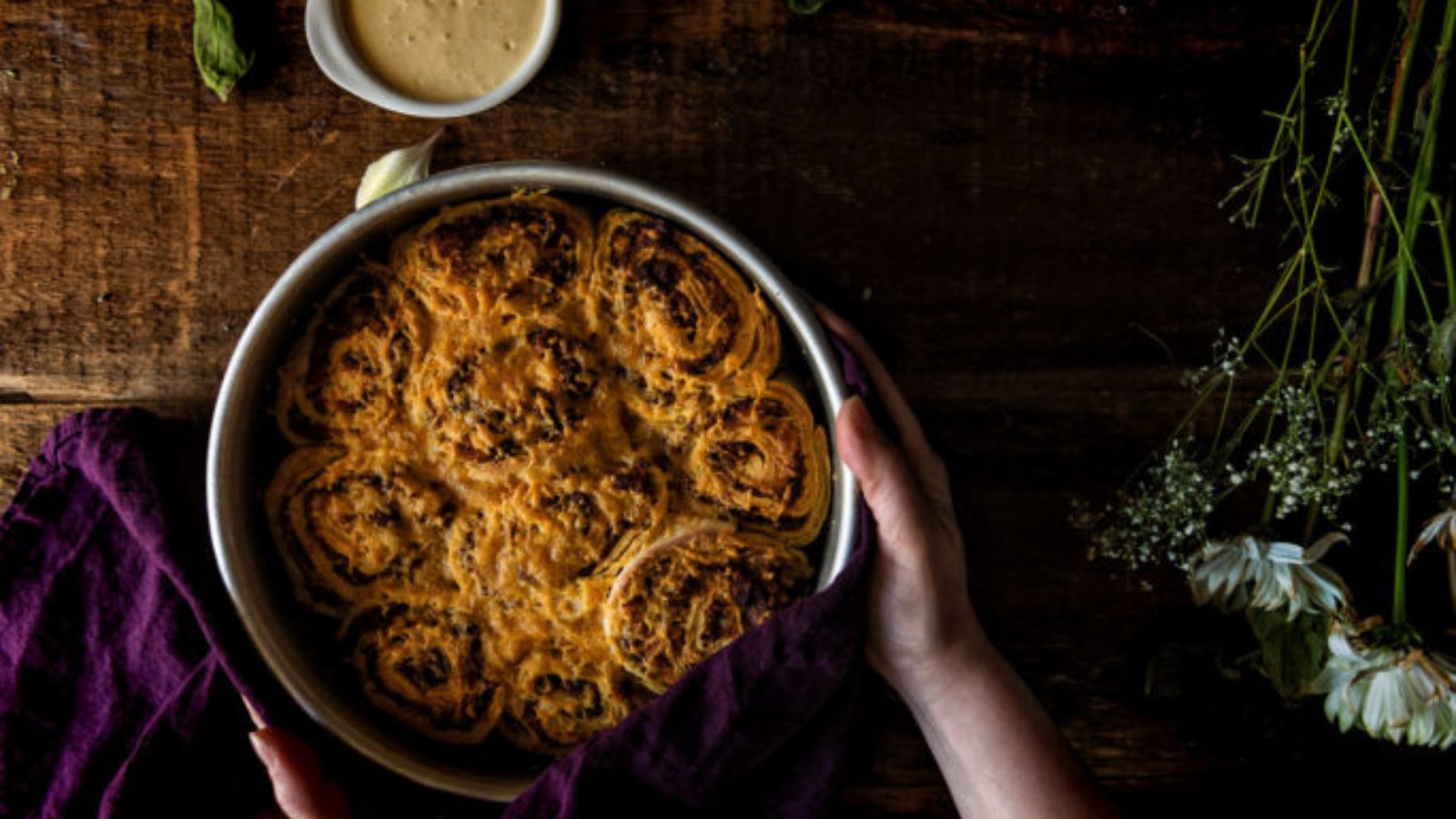 Pulled pork rolls filled with juicy pork and Alabama BBQ sauce.