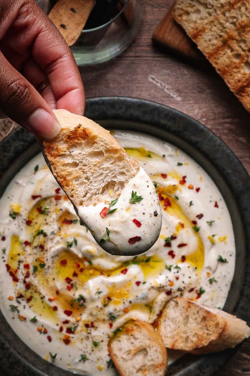 Whipped Ricotta Display Creamy Whipped Ricotta Dip (10-Minute Appetizer or Savory Spread)