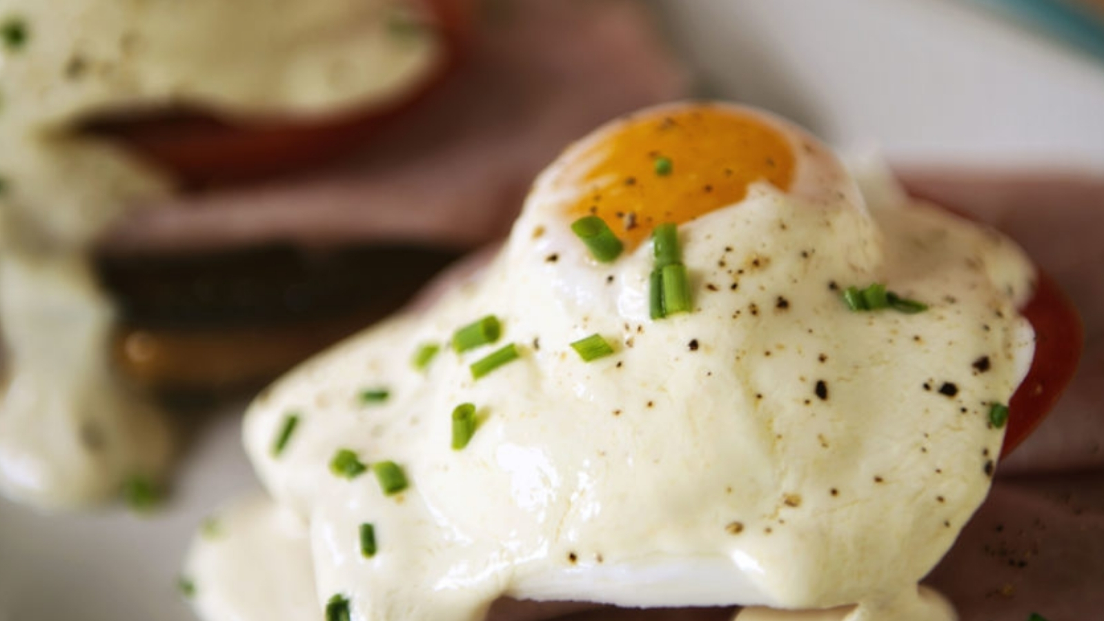 Eggs Benedict prepared quickly with velvety hollandaise for two.