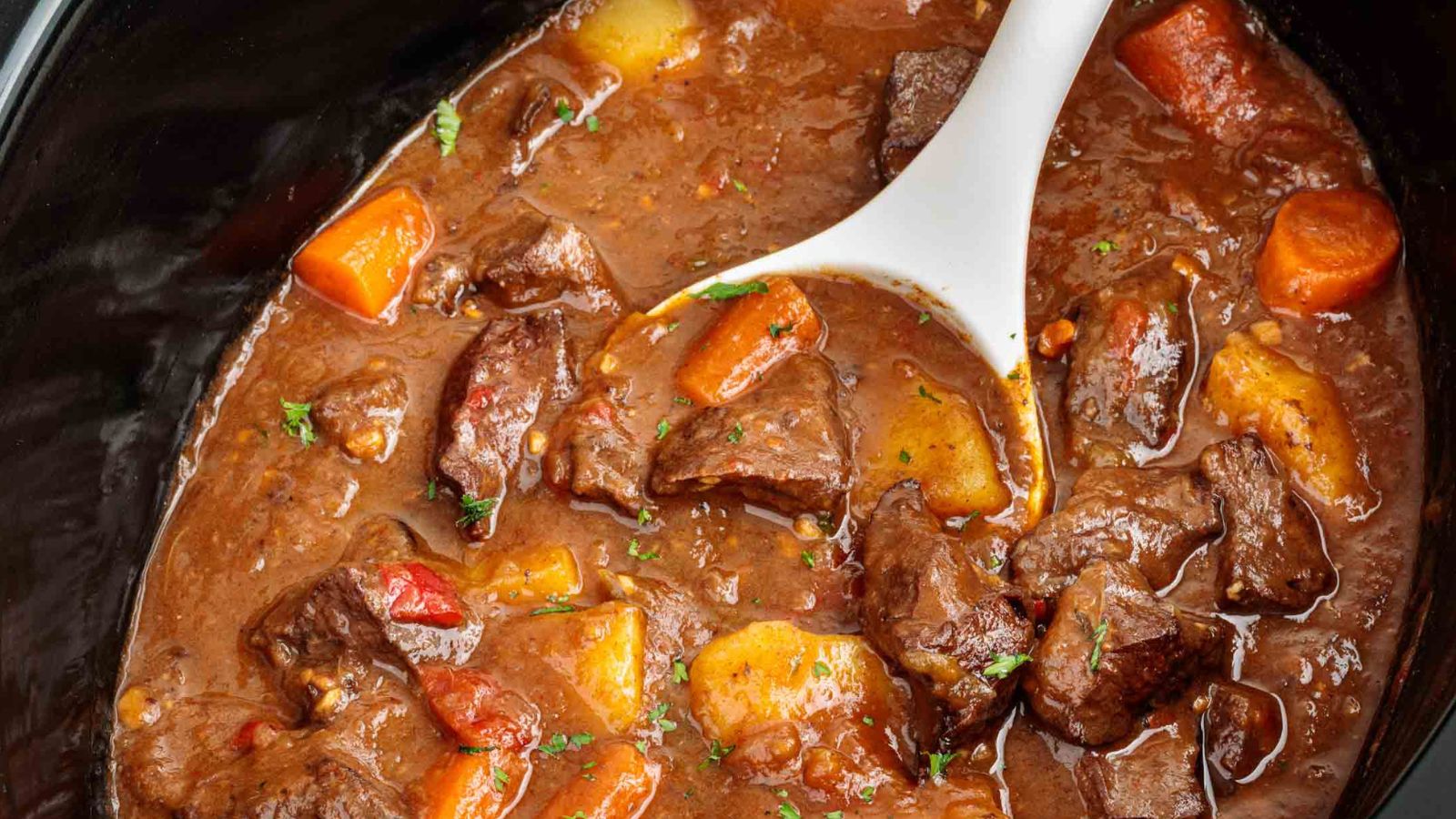 Slow-cooked stew with beef heart and savory broth.