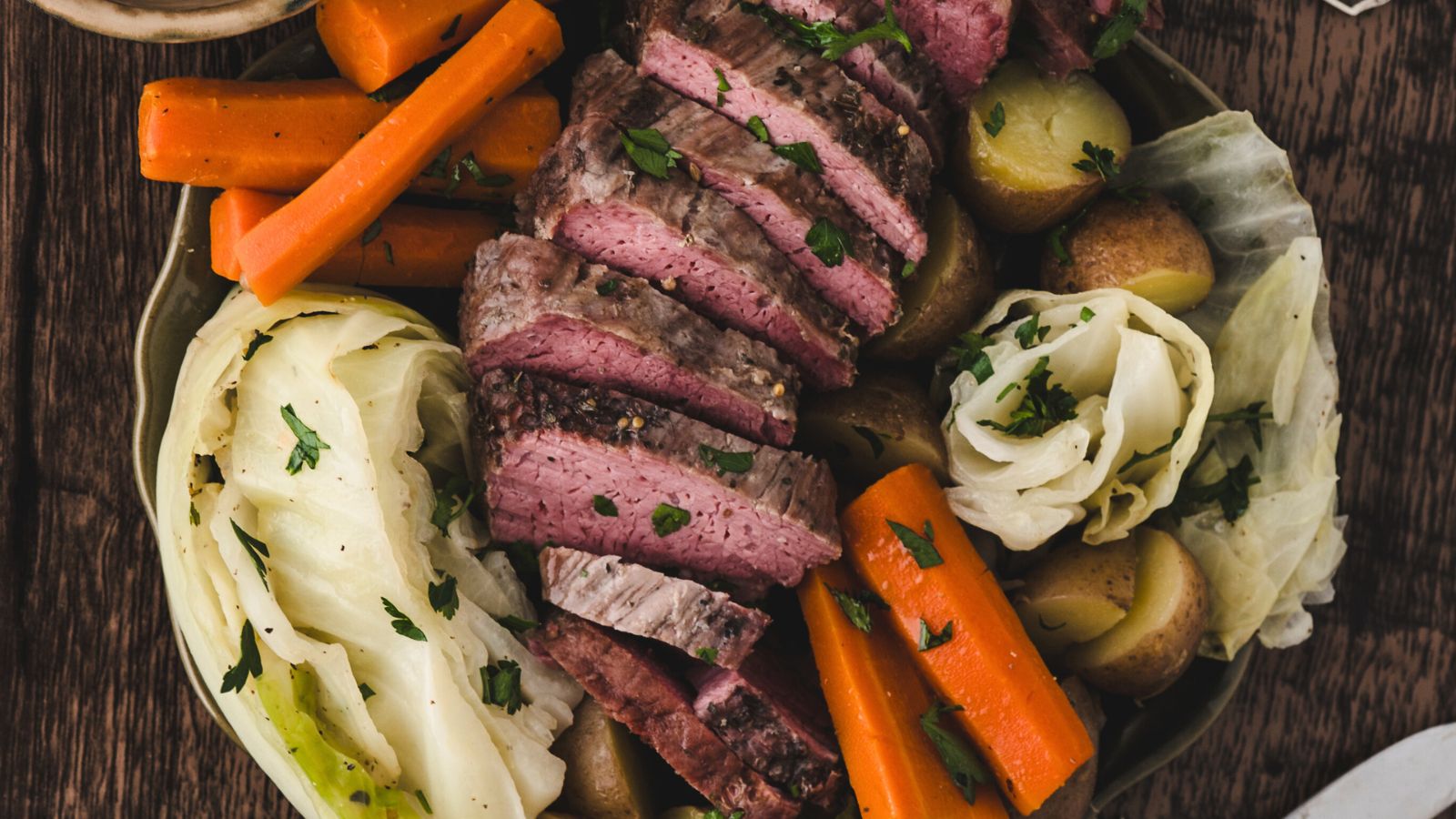 Boiled Corned Beef and Cabbage