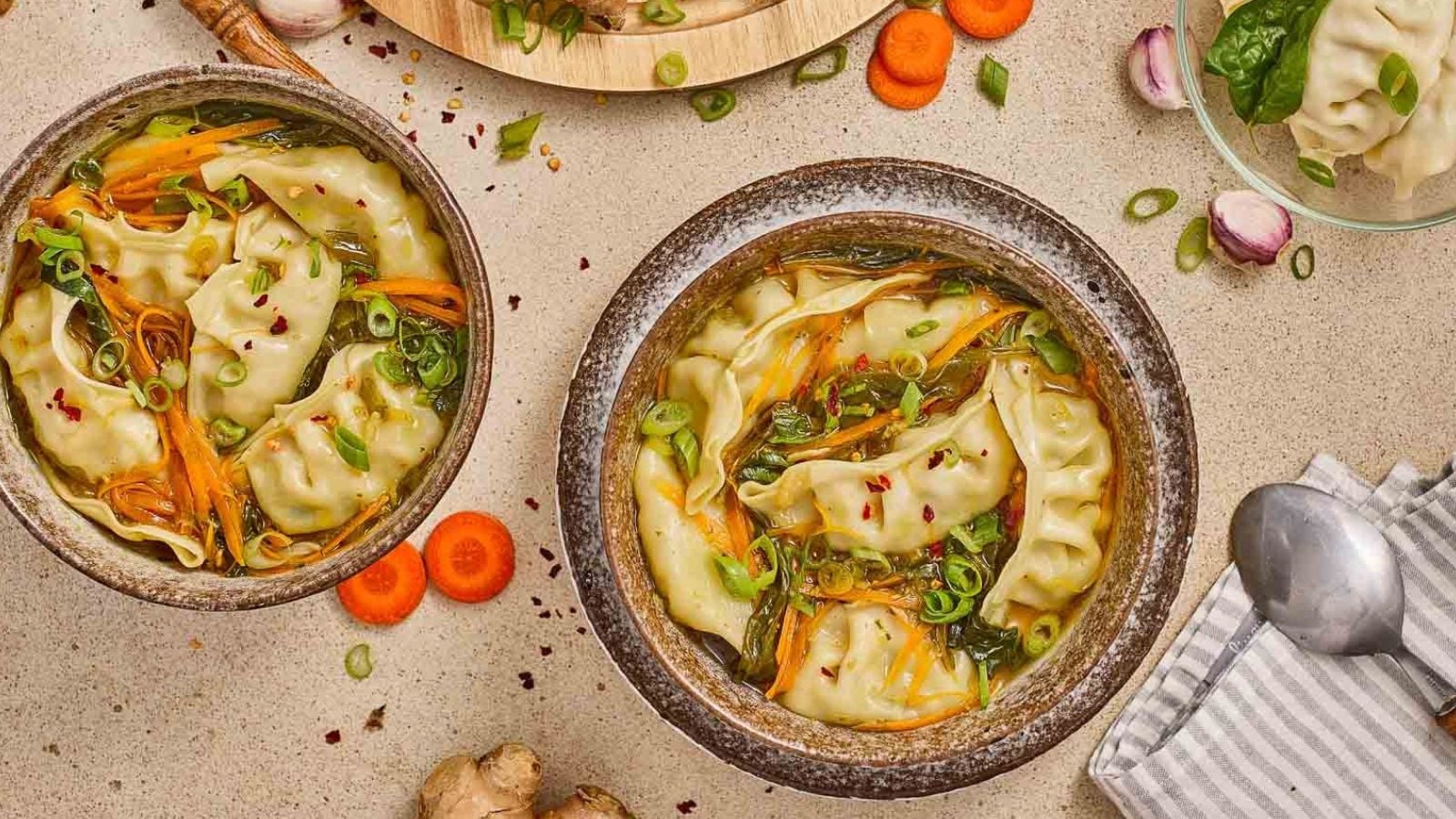 Potsticker Soup (Fast, Cozy, Weeknight Easy)